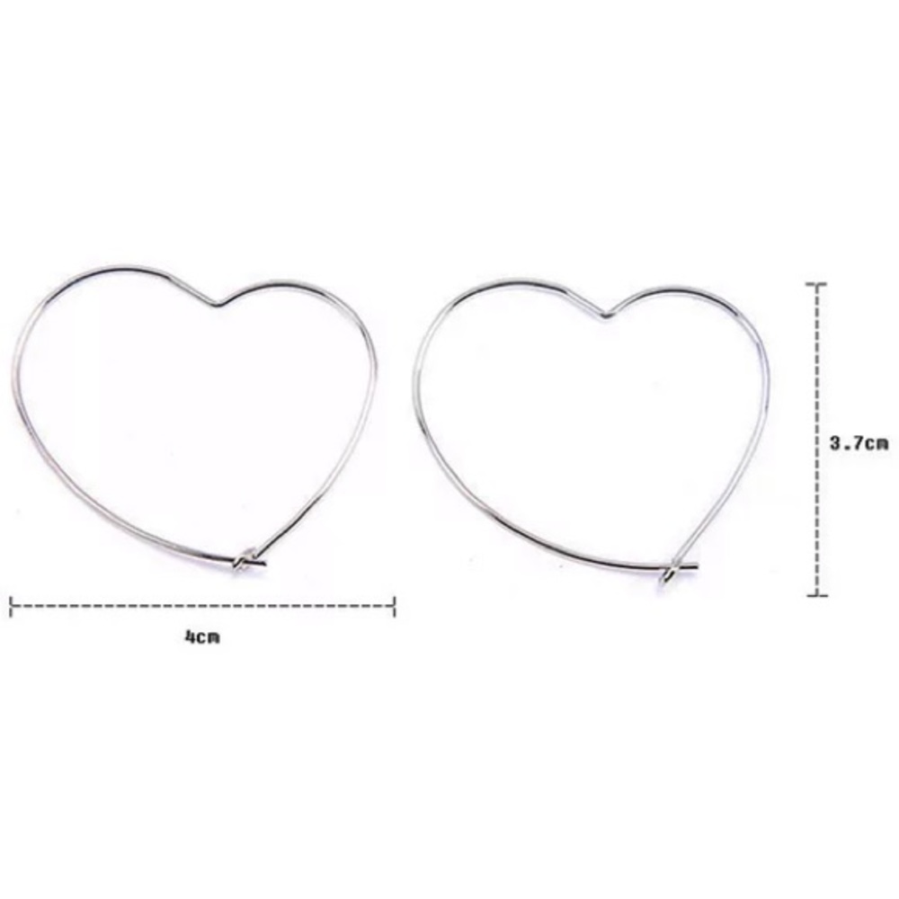 NEW!💙💎MODERN💛MINIMALIST GOLDEN WIRE💛HEARTS💎💙 - Picture 5 of 8